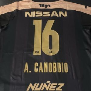 Peñarol soccer Jersey Canobbio